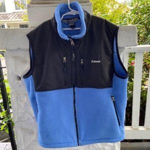 EMS Womens Eastern Mountain Sports Blue/Black Vest